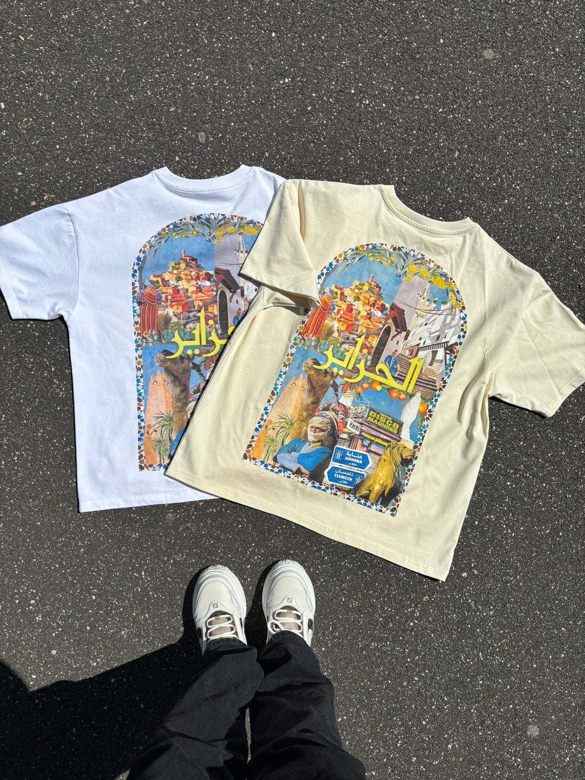 T-SHIRT OVERSIZE AL JAZAYER - ALGERIAN TOUCH