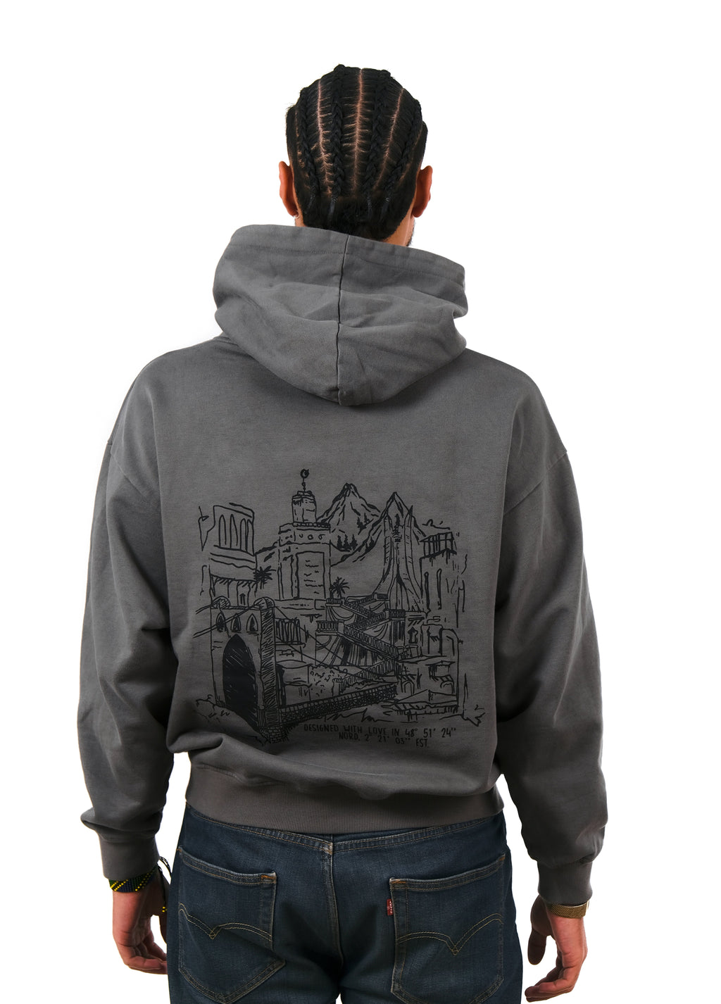 HOODIE OVERSIZE ALGERIAN VIBES - ALGERIAN TOUCH