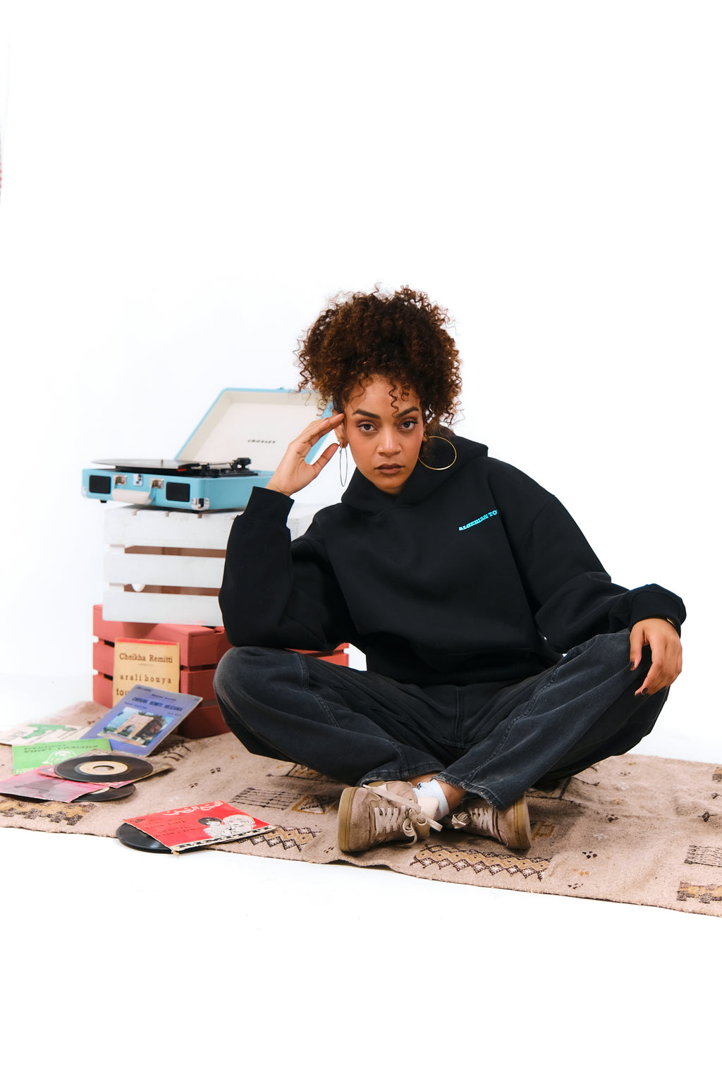 HOODIE OVERSIZE THE TOUCH - ALGERIAN TOUCH