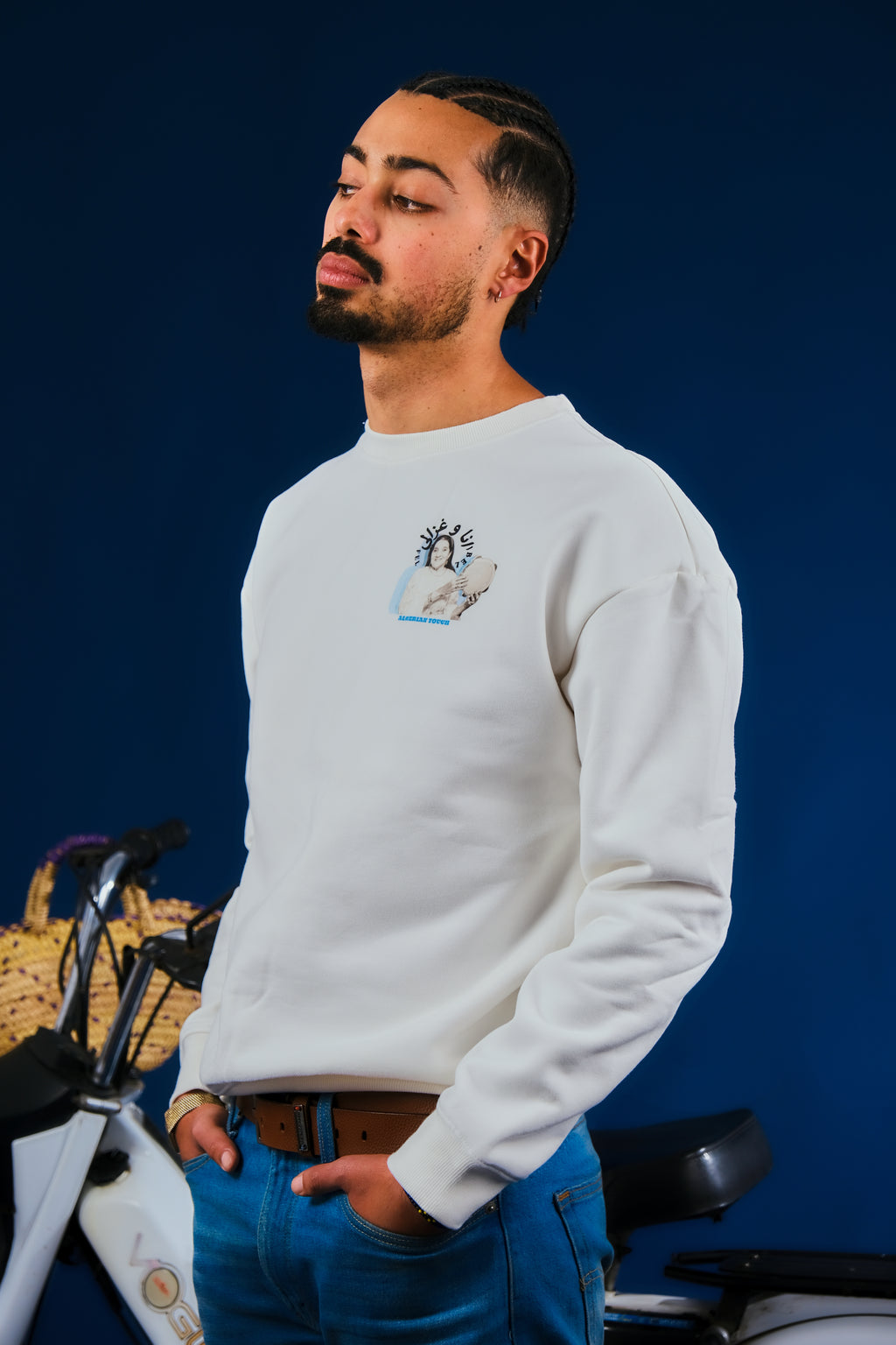 SWEAT OVERSIZE ANA OU GHZALI - ALGERIAN TOUCH