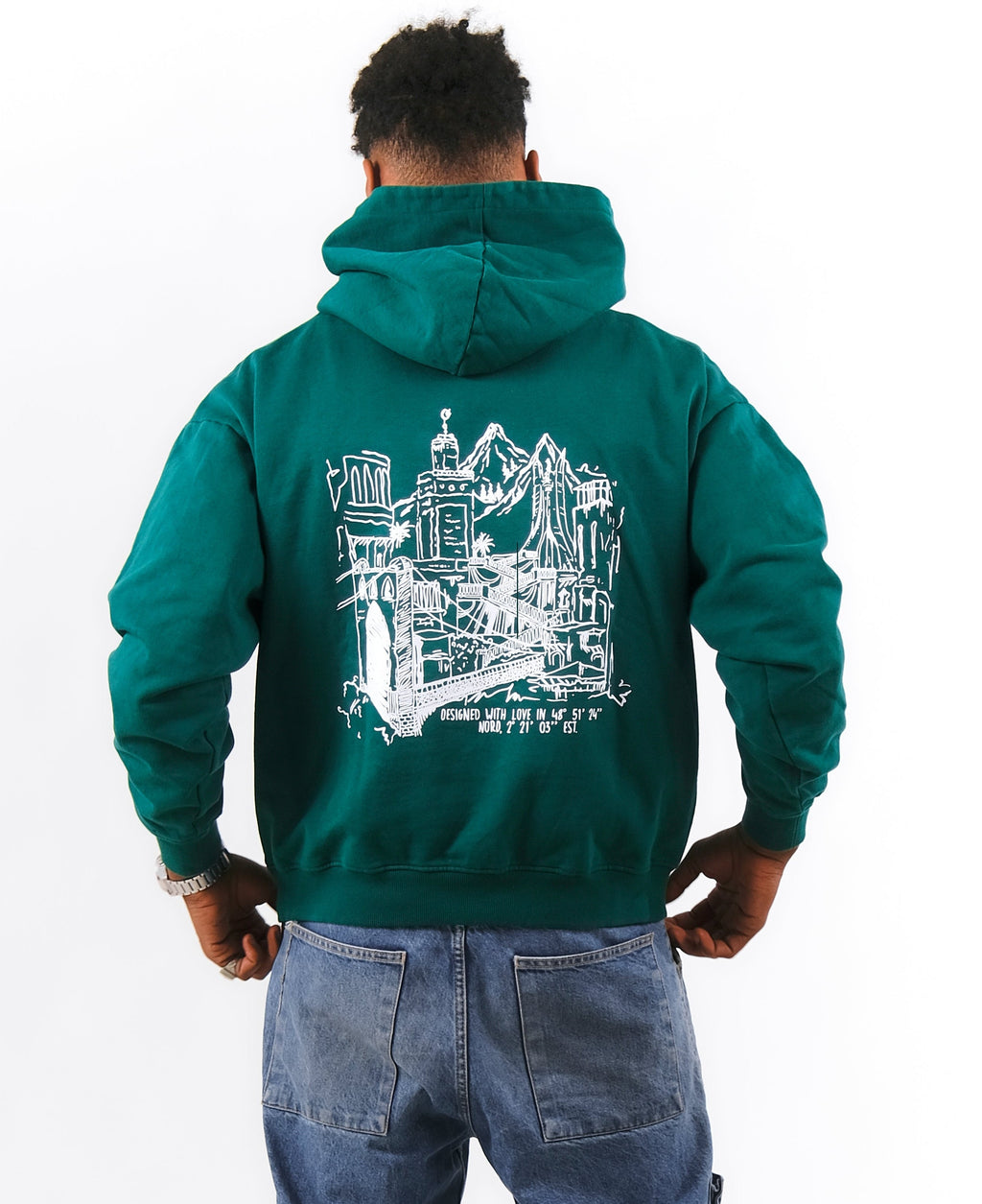 HOODIE OVERSIZE ALGERIAN VIBES - ALGERIAN TOUCH